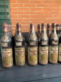 vino Spanna 1954/55/56 + pezzi