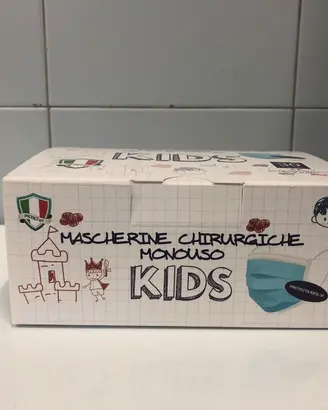 60 Mascherine Baby Azzurre - 2 Box da 30pc