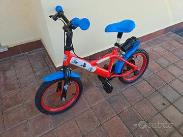 Bicicletta bambino spiderman