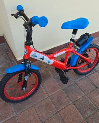 Bicicletta bambino spiderman