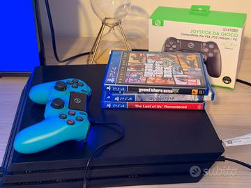 Sony ps4 pro 1TB gta v + god of war+ the last