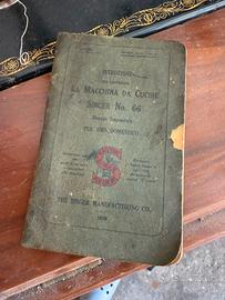 Maccana da cucire d’epoca SINGER del 1930