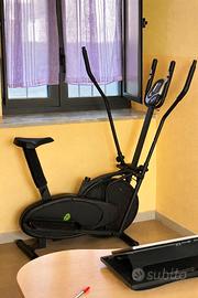 Cyclette piu elittica 2 in 1