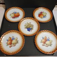 Piattini da dessert / frutta  Bavaria anni 50 