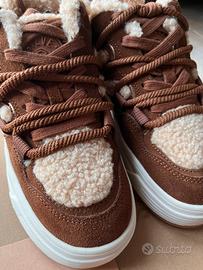 Steve Madden scarpe marrome beige n 36/35 nuove