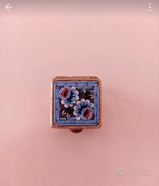 Portapastiglie con mosaico originale 