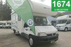 CAMPER CHALLENGER FIAT MANSARDATO 6 POSTI SEMIDINE