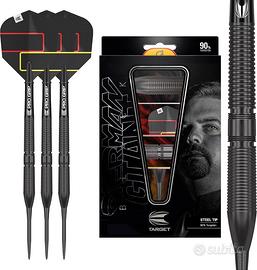 Set di freccette 90% Tungsteno Wolfram 23G Target