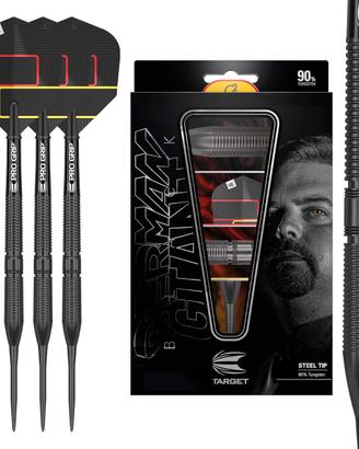 Set di freccette 90% Tungsteno Wolfram 23G Target