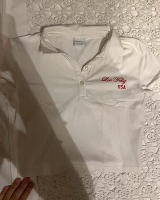maglietta bianca semplice bershka