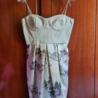 Vestito con corpetto e fiori Motivi 40