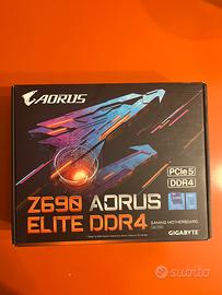 Scheda Madre GIGABYTE Z690 AORUS ELITE DDR4 + WIFI