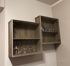 Ikea n. 2  mobile da parete 60x60