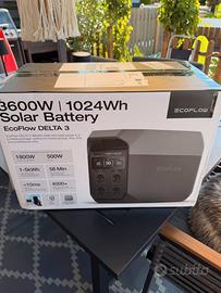 EcoFlow DELTA 3 Stazione Energia Portatile nuovo
