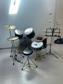 Batteria 5 pezzi - Pad - Leggio e Cuffie