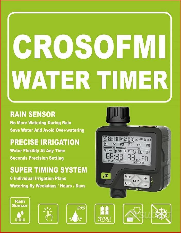 CROSOFMI Centralina Irrigazione Automatico Timer - Giardino e Fai da te In  vendita a Treviso