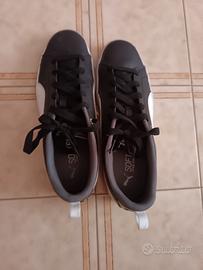 Scarpe Sneakers Puma SoftFoam Nere e Bianche Tg.43