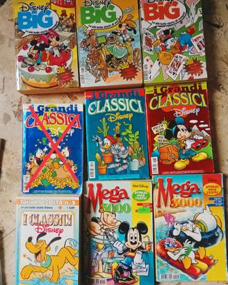 Lotto 16 pezzi fumetti Disney Topolino