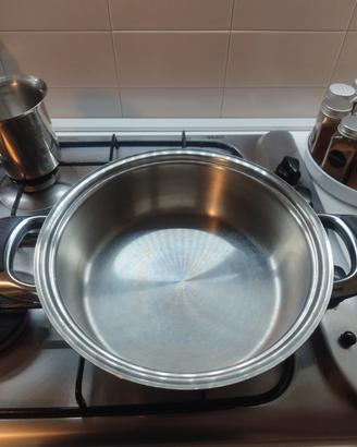 Pentola acciaio inox 26 cm 