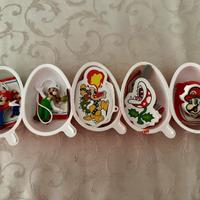 Lotto 5 pezzi Kinder Joy Super Mario 2025