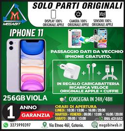 Iphone 11 256gb viola- totalmente originale