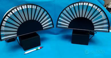 Coppia lampade da comodino anni 80 