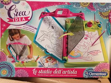 crea idea lo studio dell'artista Clementoni 