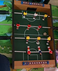 Calcetto balilla da tavolo