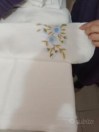 11 asciugamani  in puro lino anni 60