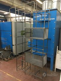 Libreria ferro design industriale