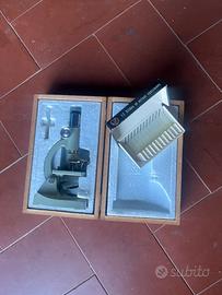 Microscopio vintage paim
