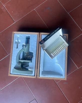 Microscopio vintage paim