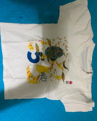 Maglietta t-shirt bambino 5 anni cittá del sole