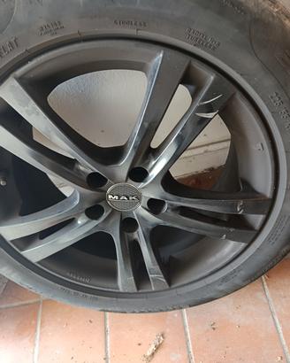 Cerchi mach 17 con gomme invernali