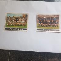 Figurine Panini 72/73 squadre Inter e Juventus