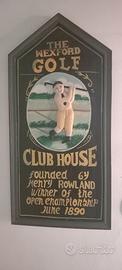 QUADRO DA PUB IN LEGNO