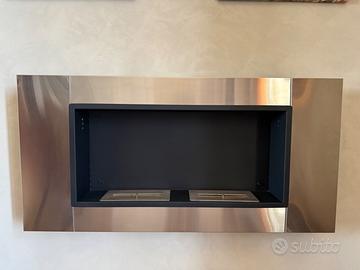 HOMCOM Camino Bioetanolo da parete