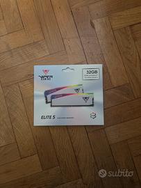 RAM DDR5 32GB 6000MHz CL30 Patriot Elite 5 RGB
