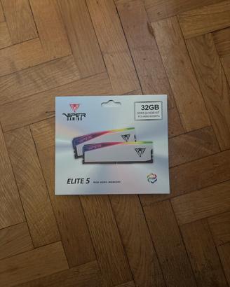 RAM DDR5 32GB 6000MHz CL30 Patriot Elite 5 RGB