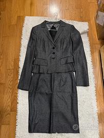 Completo pied-de-poule blazer e gonna tg 42