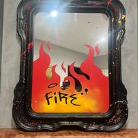 Specchio Fire stile barocco urban