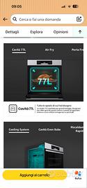 Forno elettrico classe A++
