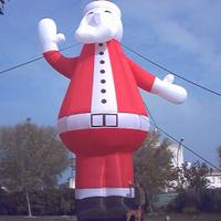 BABBO NATALE GONFIABILE H. M. 12