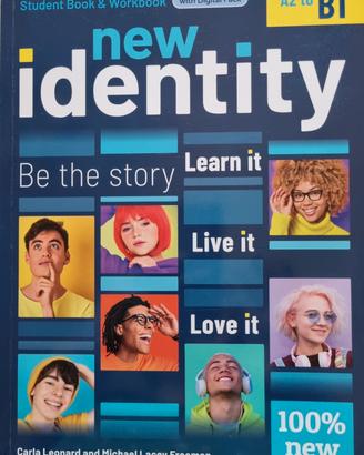 libri libro di lingua inglese New Identity  A2-B1 