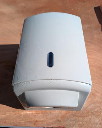 Dispenser carta con rotolo estrazione interna 