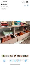 Libreria contenitore da ufficio e casa- De Rosso