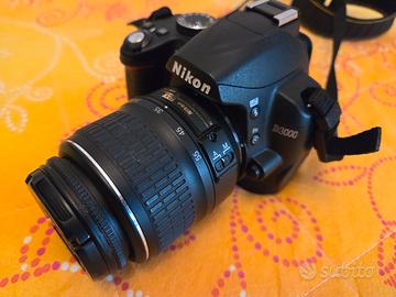 Macchina fotografica Nikon D3000