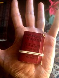 Mini dizionario, mignon anni '60 francese/italiano
