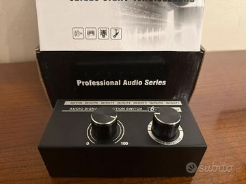 Switch Audio Bidirezionale 6×1/1×6 ControlloVolume
