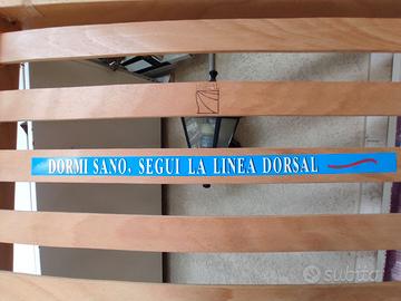 Rete letto in legno